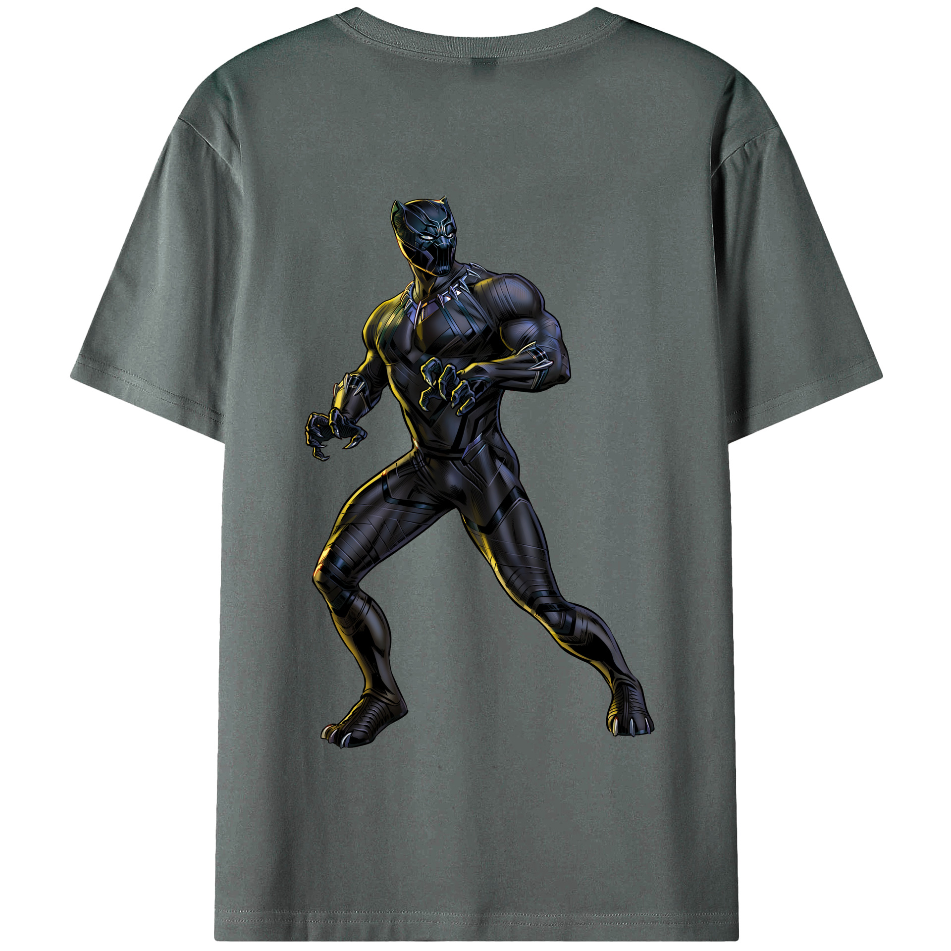 （画像用） アベンジャーズ The Avengers 綿100％半袖Tシャツ（背面プリント）